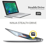 Étui pour carte SD BASEQI en alliage d'aluminium dissimulé pour ordinateur portable Lenovo Ideapad 320S