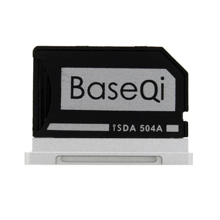 Étui pour carte SD dissimulé en alliage d'aluminium BASEQI 504ASV pour MacBook Pro Retina 15 pouces (fin 2013 - mi-2015)