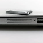 Étui pour carte SD BASEQI en alliage d'aluminium dissimulé pour MacBook Air 13,3 pouces
