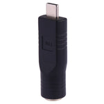 Adaptateur connecteur femelle 7,9 x 5,5mm vers prise mâle USB-C / Type-C, femelle 7,9 x 5,5mm