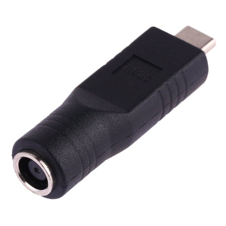 Adaptateur connecteur femelle 7,4 x 0,6mm vers prise mâle USB-C / Type-C, femelle 7,4 x 0,6mm