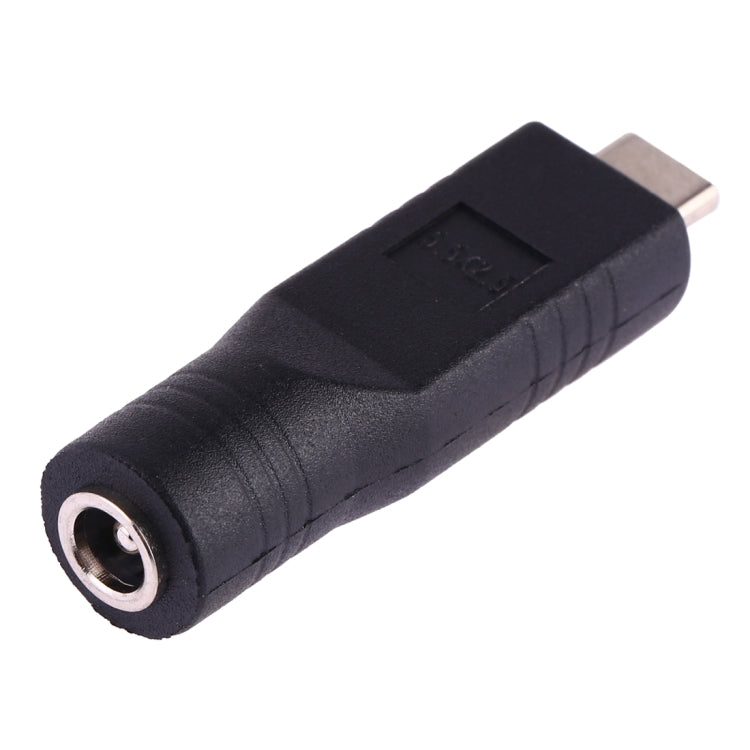 Adaptateur connecteur femelle 5,5 x 2,5mm vers prise mâle USB-C / Type-C, 5,5 x 2,5mm