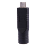 Adaptateur connecteur femelle 5,5 x 2,5mm vers prise mâle USB-C / Type-C, 5,5 x 2,5mm