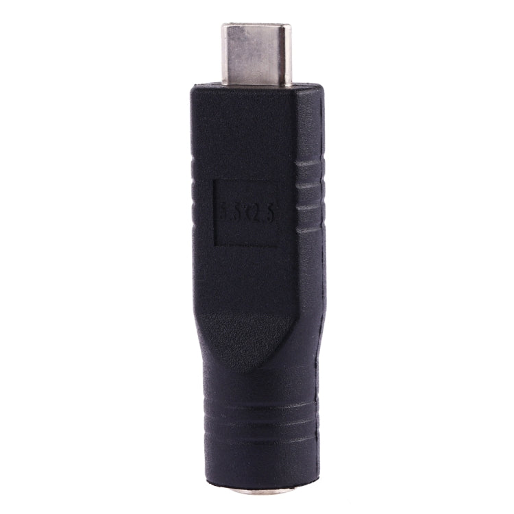 Adaptateur connecteur femelle 5,5 x 2,5mm vers prise mâle USB-C / Type-C, 5,5 x 2,5mm