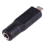 Adaptateur connecteur femelle 5,5 x 2,1mm vers prise mâle USB-C / Type-C, 5,5 x 2,1mm