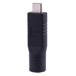 Adaptateur connecteur femelle 5,5 x 2,1mm vers prise mâle USB-C / Type-C, 5,5 x 2,1mm
