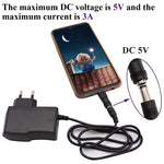 Adaptateur connecteur femelle 5,5 x 2,1mm vers prise mâle USB-C / Type-C, 5,5 x 2,1mm