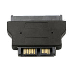 Adaptateur SATA 22 broches femelle vers SATA SLIMLINE 13 broches mâle, SATA 22 broches femelle vers SATA 13 broches