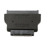 Adaptateur SATA 22 broches femelle vers SATA SLIMLINE 13 broches mâle, SATA 22 broches femelle vers SATA 13 broches