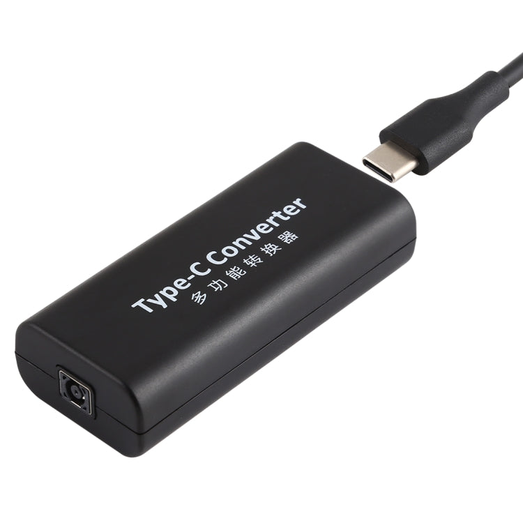 Adaptateur connecteur d'alimentation femelle DC 4,5 x 3,0 mm vers USB-C / Type C femelle avec câble USB-C / Type C de 15 cm, 4,5x3,0mm
