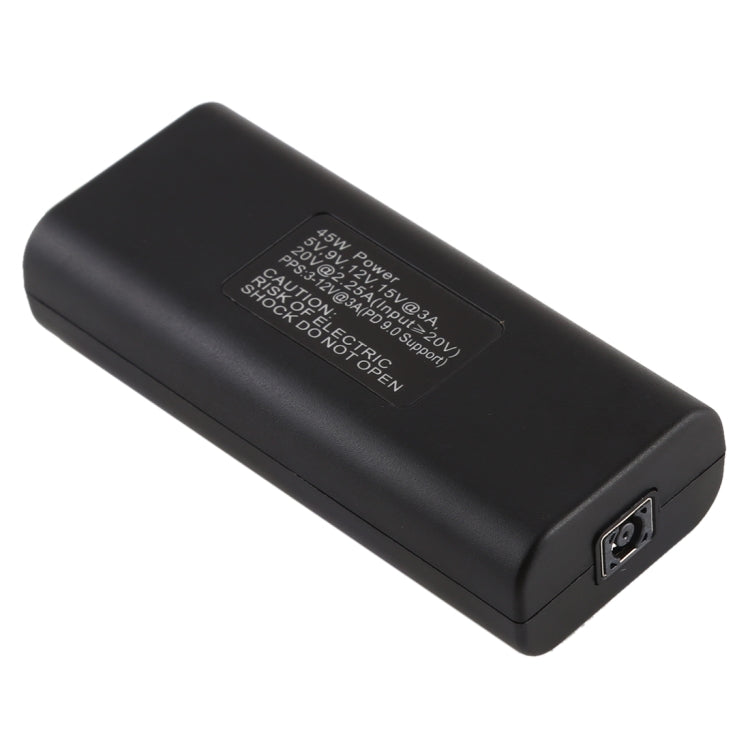 Adaptateur connecteur d'alimentation femelle DC 4,5 x 3,0 mm vers USB-C / Type C femelle avec câble USB-C / Type C de 15 cm, 4,5x3,0mm