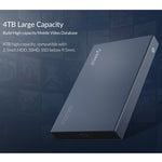 Boîtier mécanique ORICO DD25 C3 2,5 pouces Type-C vers Type-C et USB pour SSD, capacité prise en charge : 6TB