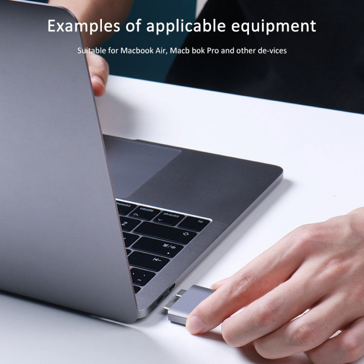 Adaptateur 2 x USB femelle vers 2 x USB-C / Type-C mâle, 2 x USB femelle vers 2 x Type-C mâle