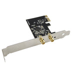 Carte réseau sans fil PCI-E double bande 1200Mbps EDUP EP-9607 avec 2 antennes 6dBi, EP-9607 1200Mbps