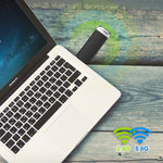 Adaptateur récepteur WiFi USB 3.0 haute vitesse 1200Mbps EDUP EP-AC1617, adaptateur Ethernet, EP-AC1617 1200Mbps