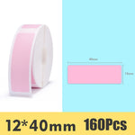 Papier d'impression d'étiquettes code-barres pour JingChen D11, papier d'impression (bleu), papier d'impression (blanc), papier d'impression (jaune), papier d'impression (rose), papier d'impression (vert)