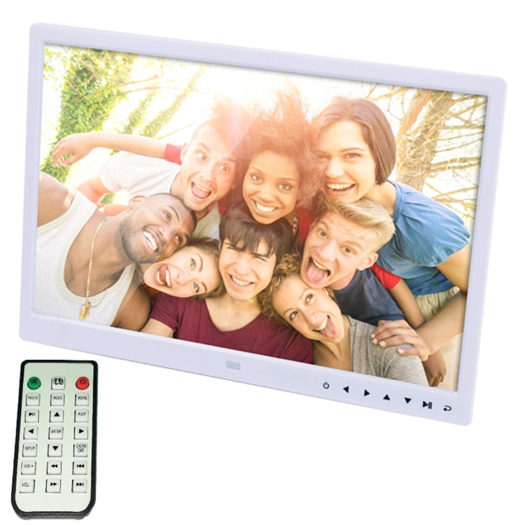 Cadre photo numérique LED 15,0 pouces avec support / télécommande, Allwinner, support USB / carte SD / OTG, 15,0 pouces, Allwinner 15,0 pouces