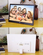 Cadre photo numérique LED 15,0 pouces avec support / télécommande, Allwinner, support USB / carte SD / OTG, 15,0 pouces, Allwinner 15,0 pouces