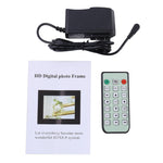13.0 inch LED Display Digital Photo Frame with Holder / Remote Control, Allwinner, Support USB / SD Card Input / OTG, 13.0 inch
