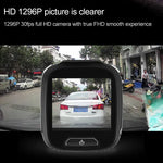 Mini enregistreur de caméra DVR pour voiture Écran LCD 2,0 pouces HD 1080P Grand angle de vision de 170 degrés, Prend en charge la détection de mouvement / la vision nocturne infrarouge / la carte TF / le micro, 2,0 pouces