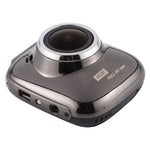 Mini enregistreur de caméra DVR pour voiture Écran LCD 2,0 pouces HD 1080P Grand angle de vision de 170 degrés, Prend en charge la détection de mouvement / la vision nocturne infrarouge / la carte TF / le micro, 2,0 pouces