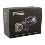 Caméra embarquée GS90C, écran LCD 2,7 pouces, HD 2304 x 1296P, grand angle de vision de 170 degrés, prend en charge la détection de mouvement / carte TF / G-Sensor / HDMI, GS90C