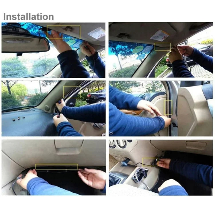 Caméra DVR Voiture Écran LCD 3,0 pouces HD 720P Caméra 3,0MP Angle de Vue Large 170 Degrés, Support Vision Nocturne / Détection de Mouvement / Carte TF / HDMI / G-Sensor, 3,0 pouces