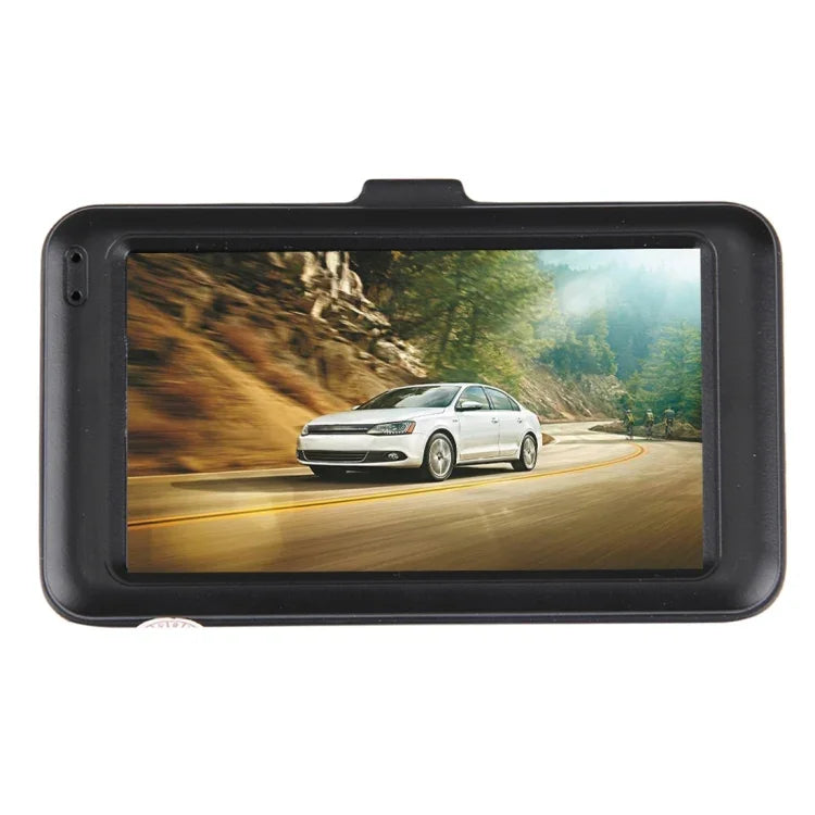 Caméra DVR Voiture Écran LCD 3,0 pouces HD 720P Caméra 3,0MP Angle de Vue Large 170 Degrés, Support Vision Nocturne / Détection de Mouvement / Carte TF / HDMI / G-Sensor, 3,0 pouces
