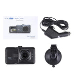 Caméra DVR Voiture Écran LCD 3,0 pouces HD 720P Caméra 3,0MP Angle de Vue Large 170 Degrés, Support Vision Nocturne / Détection de Mouvement / Carte TF / HDMI / G-Sensor, 3,0 pouces