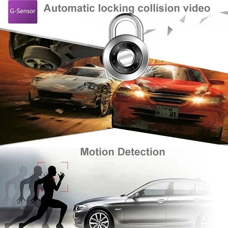 Caméra DVR Voiture Écran LCD 3,0 pouces HD 720P Caméra 3,0MP Angle de Vue Large 170 Degrés, Support Vision Nocturne / Détection de Mouvement / Carte TF / HDMI / G-Sensor, 3,0 pouces