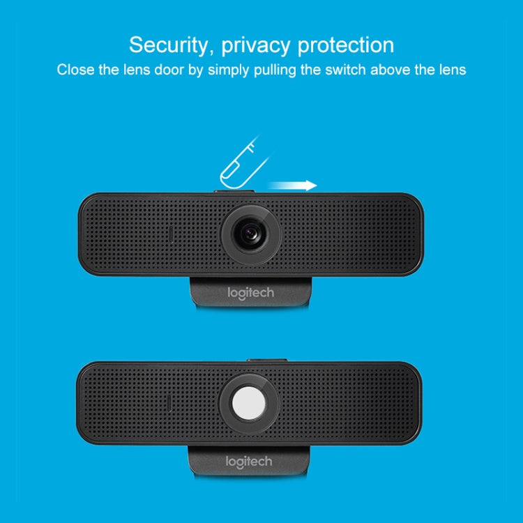 Webcam HD 1080p Logitech C925E avec cache de confidentialité intégré