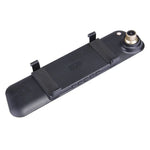 Écran Gauche Rétroviseur DVR Véhicule, Programmes Allwinner, 2 x Caméras 1080P HD Angle de Vue Large 140 Degrés, Support Port GPS / Détection de Mouvement / Vision Nocturne / Carte TF / G-Sensor, Rétroviseur DVR Véhicule