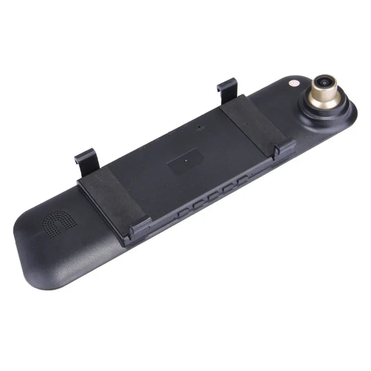 Écran Gauche Rétroviseur DVR Véhicule, Programmes Allwinner, 2 x Caméras 1080P HD Angle de Vue Large 140 Degrés, Support Port GPS / Détection de Mouvement / Vision Nocturne / Carte TF / G-Sensor, Rétroviseur DVR Véhicule