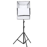 Kit d'éclairage stroboscopique de studio photo PULUZ 120W avec softbox réflecteur & trépied, kit lumière rectangulaire 120W 2700K-6500K prise EU, kit lumière rectangulaire 120W 2700K-6500K prise UK, kit lumière rectangulaire 120W 2700K-6500K prise US