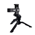 Support de fixation pour smartphone PULUZ, fixation 1/4 pouce, support de montage + trépied pliable pour DJI OSMO Pocket / Pocket 2, pince + trépied