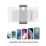 Support de fixation pour smartphone PULUZ, fixation 1/4 pouce, support de montage + trépied pliable pour DJI OSMO Pocket / Pocket 2, pince + trépied
