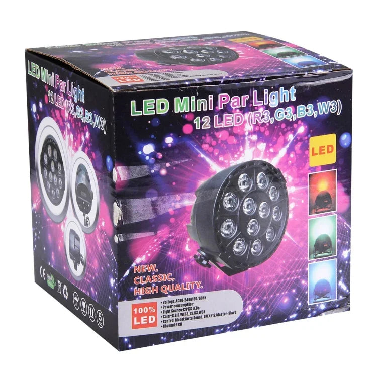 avec affichage LED, modes Maître / Esclave / DMX512 / Fonctionnement automatique, prise US, prise US