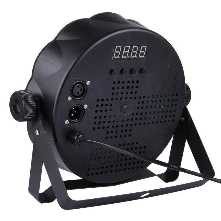 avec affichage LED, modes Maître / Esclave / DMX512 / Fonctionnement automatique / Contrôle sonore, prise US/EU