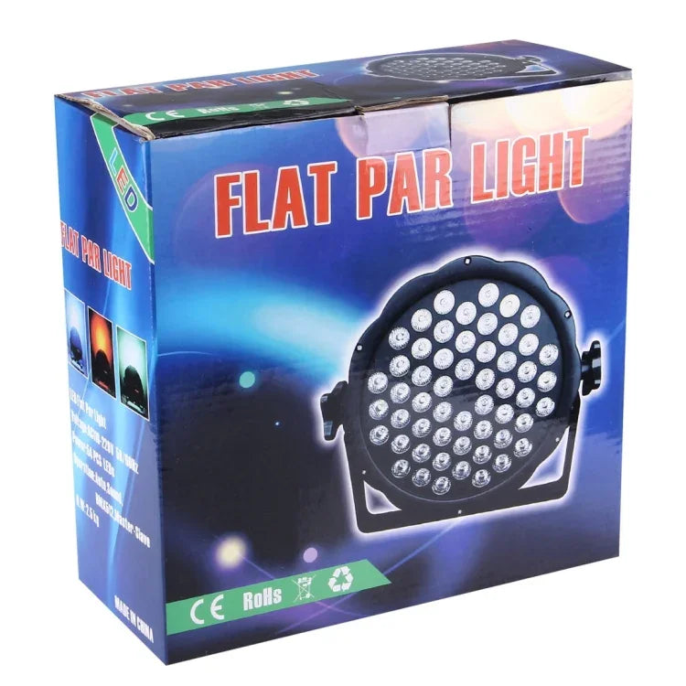 avec affichage LED, modes Maître / Esclave / DMX512 / Fonctionnement automatique / Contrôle sonore, prise US/EU