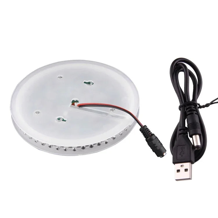 Projecteur de scène LED tournesol 8W, mode contrôle sonore / fonctionnement automatique