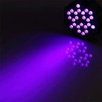 Projecteur PAR LED UV violet 36W 36 LEDs, AC 100-240V, lumière violette