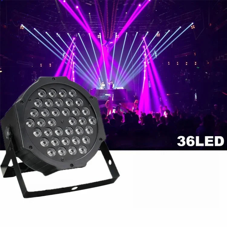 Projecteur PAR LED UV violet 36W 36 LEDs, AC 100-240V, lumière violette