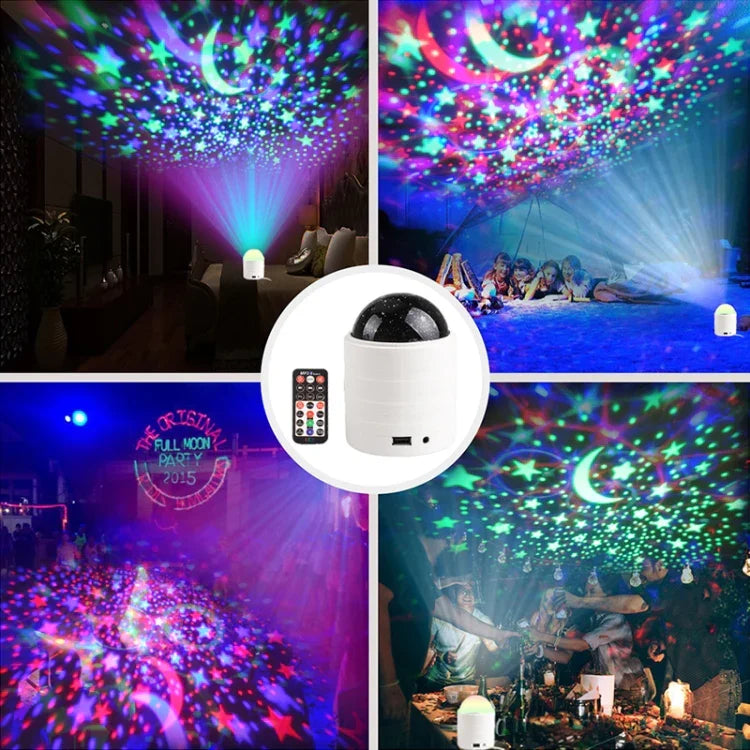 Lampe de scène ciel étoilé USB Bluetooth avec télécommande