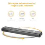 Pointeur Laser Rouge DOOSL DSIT036, Télécommande de Présentation sans Fil 2,4 GHz pour PowerPoint, Laser Rouge