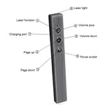 Télécommande de présentation sans fil PR-20, pointeur laser, stylo de présentation avec fonction de souris gyroscopique, pointeur laser, stylo de présentation