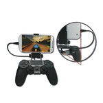 Support de fixation OTG pour smartphone DOBE TP4-016 compatible avec les manettes de jeu Sony PS4 et les téléphones jusqu'à 6 pouces, TP4-016