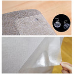 Lot de 2 protections anti-rayures en PVC pour canapé, dimensions : 15x47cm, dimensions : 15x47cm