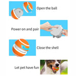 Jouet pour animaux de compagnie intelligent O1, balle lumineuse d'entraînement pour chien, télécommande