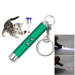 Stylo laser LED rouge à pointe fantaisie chat amusant