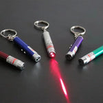Stylo laser LED rouge à pointe fantaisie chat amusant